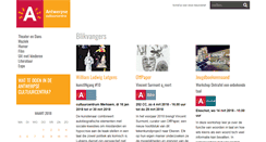 Desktop Screenshot of antwerpsecultuurcentra.be